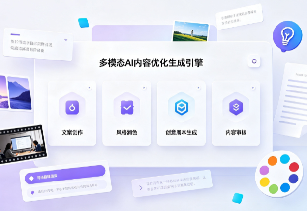 沈河区AI智能内容优化创新 多模态生成技术丰富数字内容创作生态